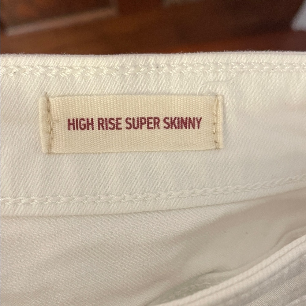 Hollister juniors white Skinny Jeans - Picture 4 of 8